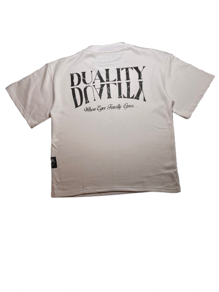 White Duality Tee