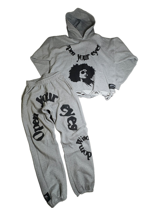 Ash Grey Wisdom Sweatsuit