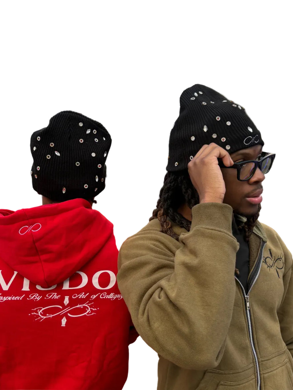 Crystal Silk Lined Beanies