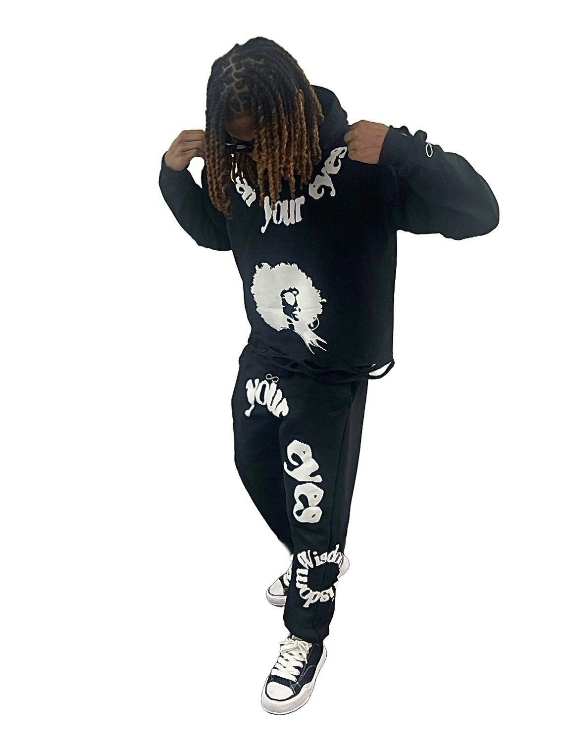 Black Wisdom Sweatsuit