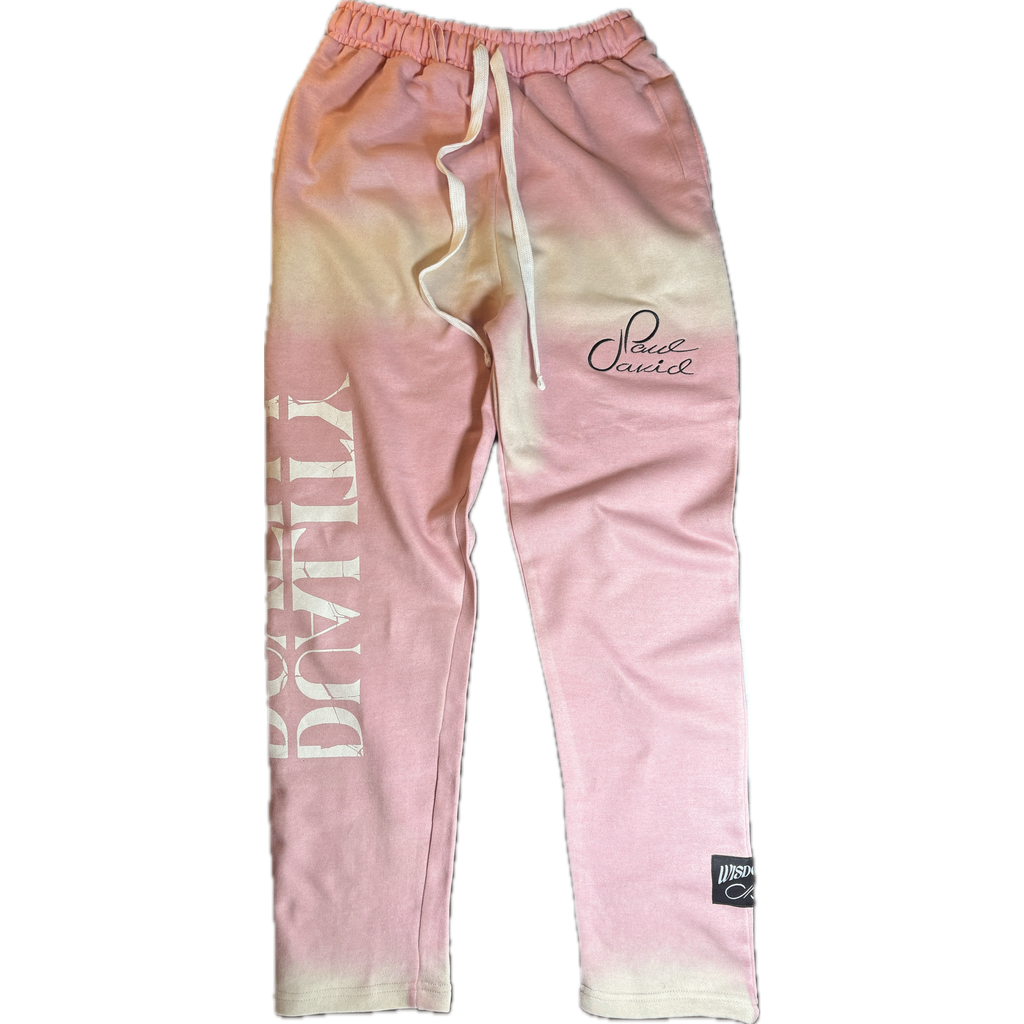 Blossom Pink Duality Sweatpants