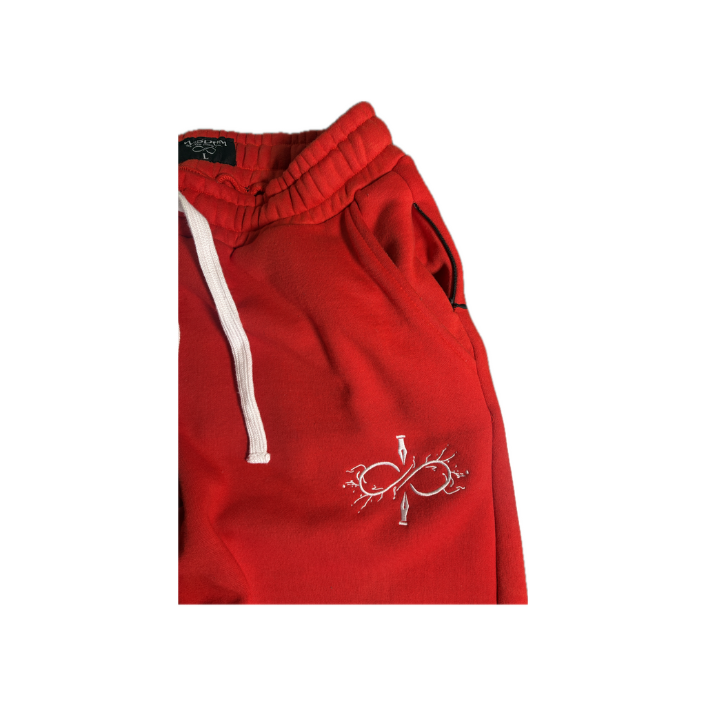 Red V4 Sweatpants