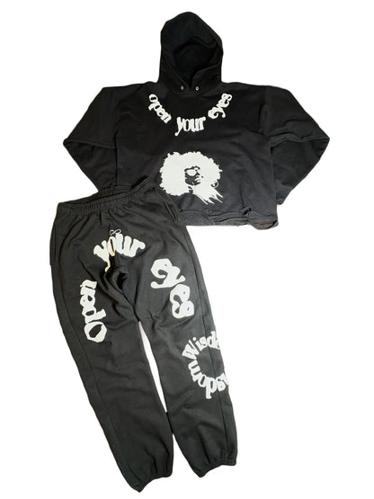 Black Wisdom Sweatsuit