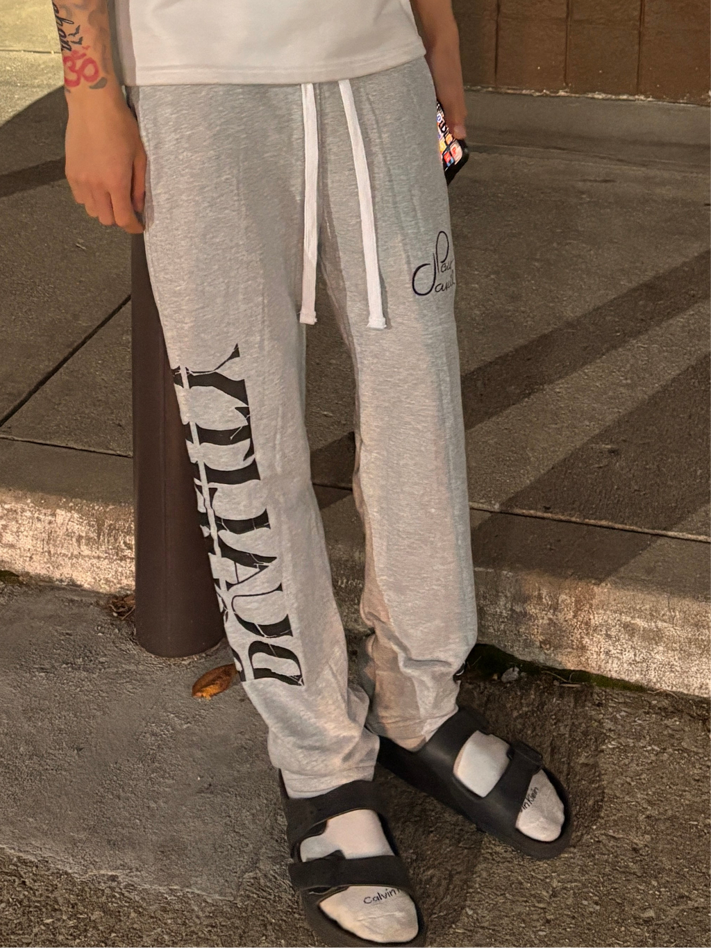 Ash Grey Duality Sweatpants