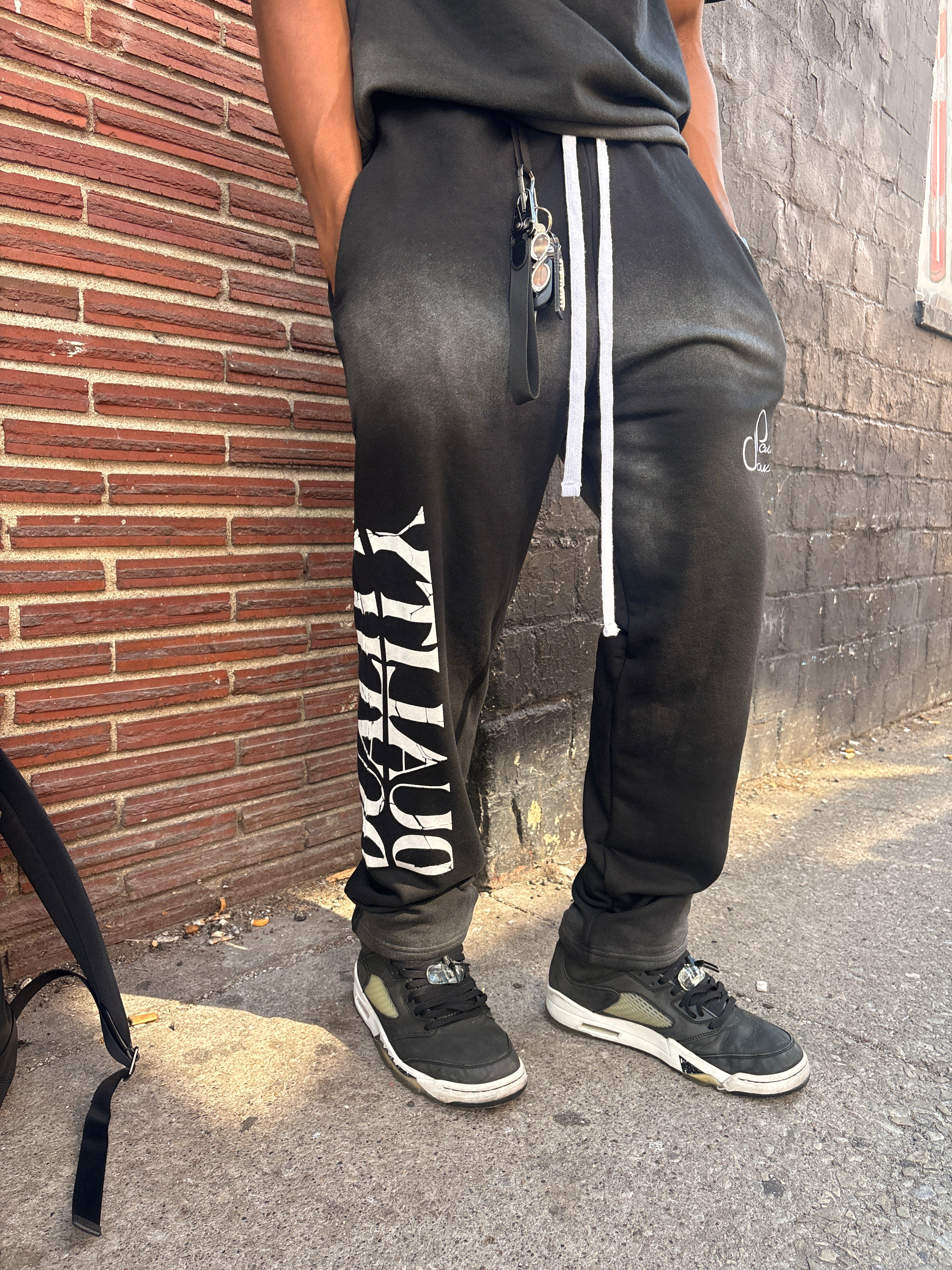 Black Duality Sweatpants