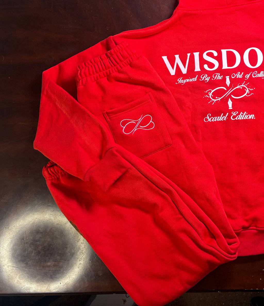 Scarlet Red V4 Sweatpants