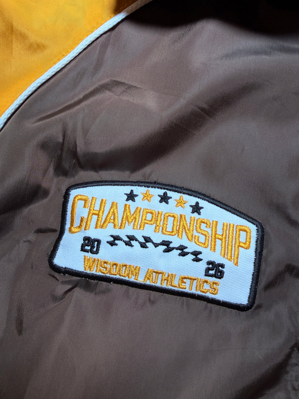Mustard Nylon Jacket