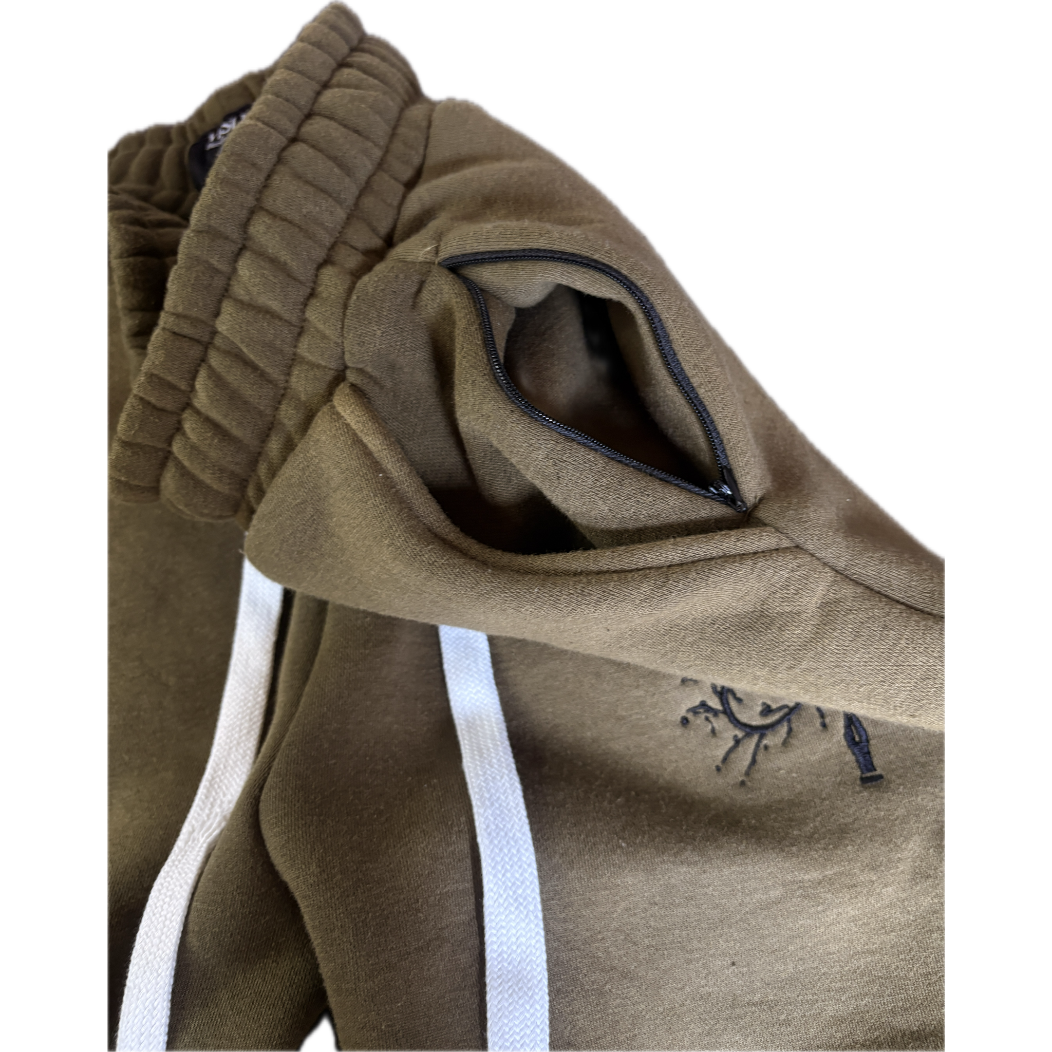 Moss Green V4 Baggy Sweats