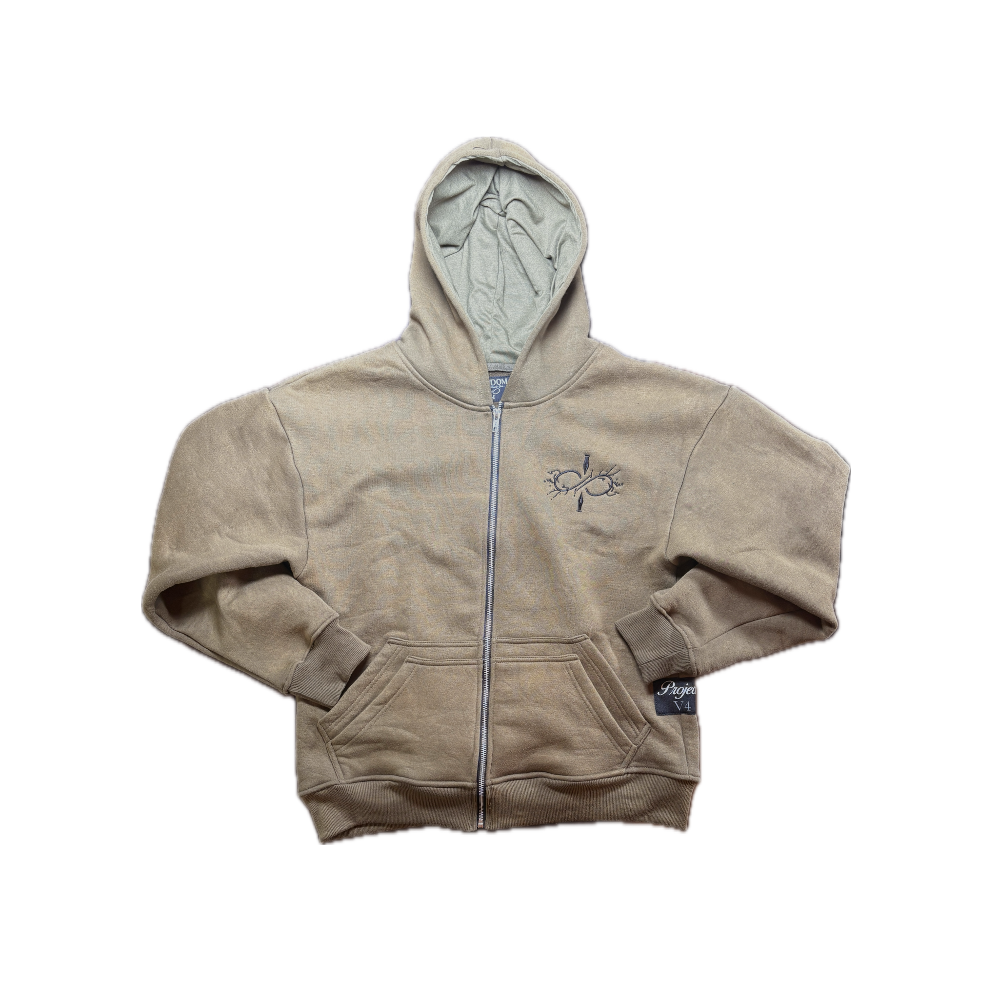 Moss Green V4 Zip-Ups