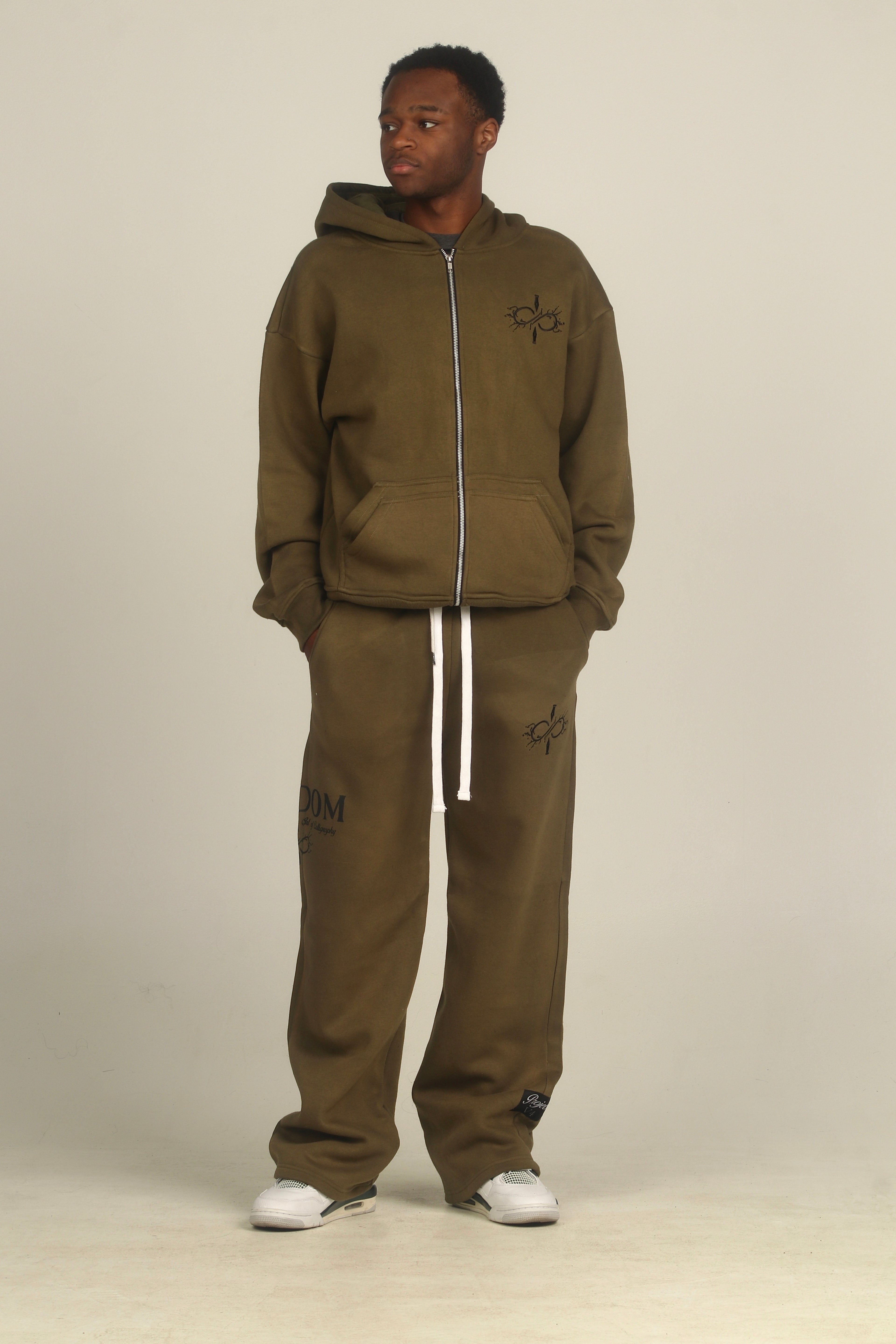 Moss Green V4 Sweatset