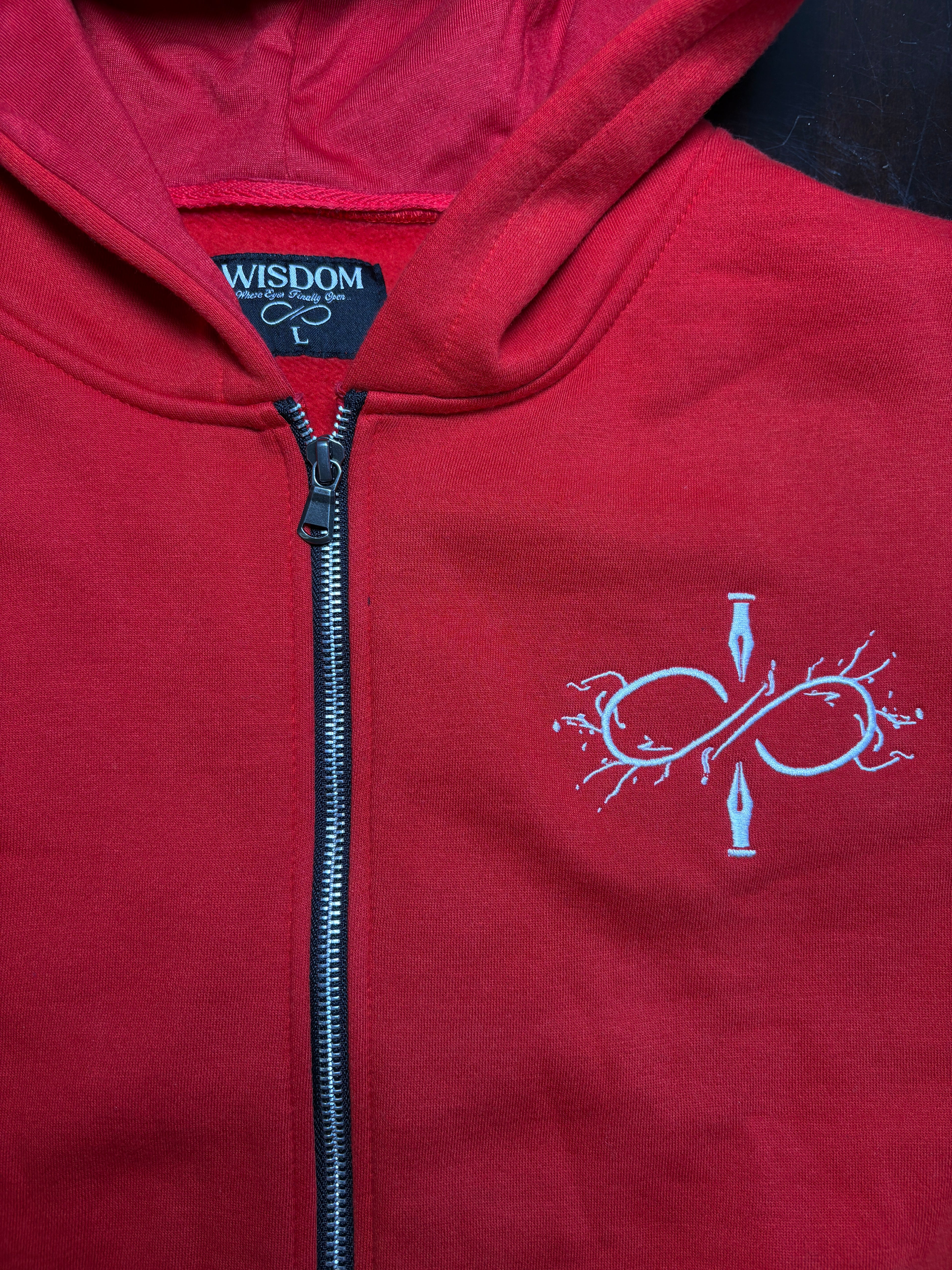 Scarlet Red V4 Zip Up