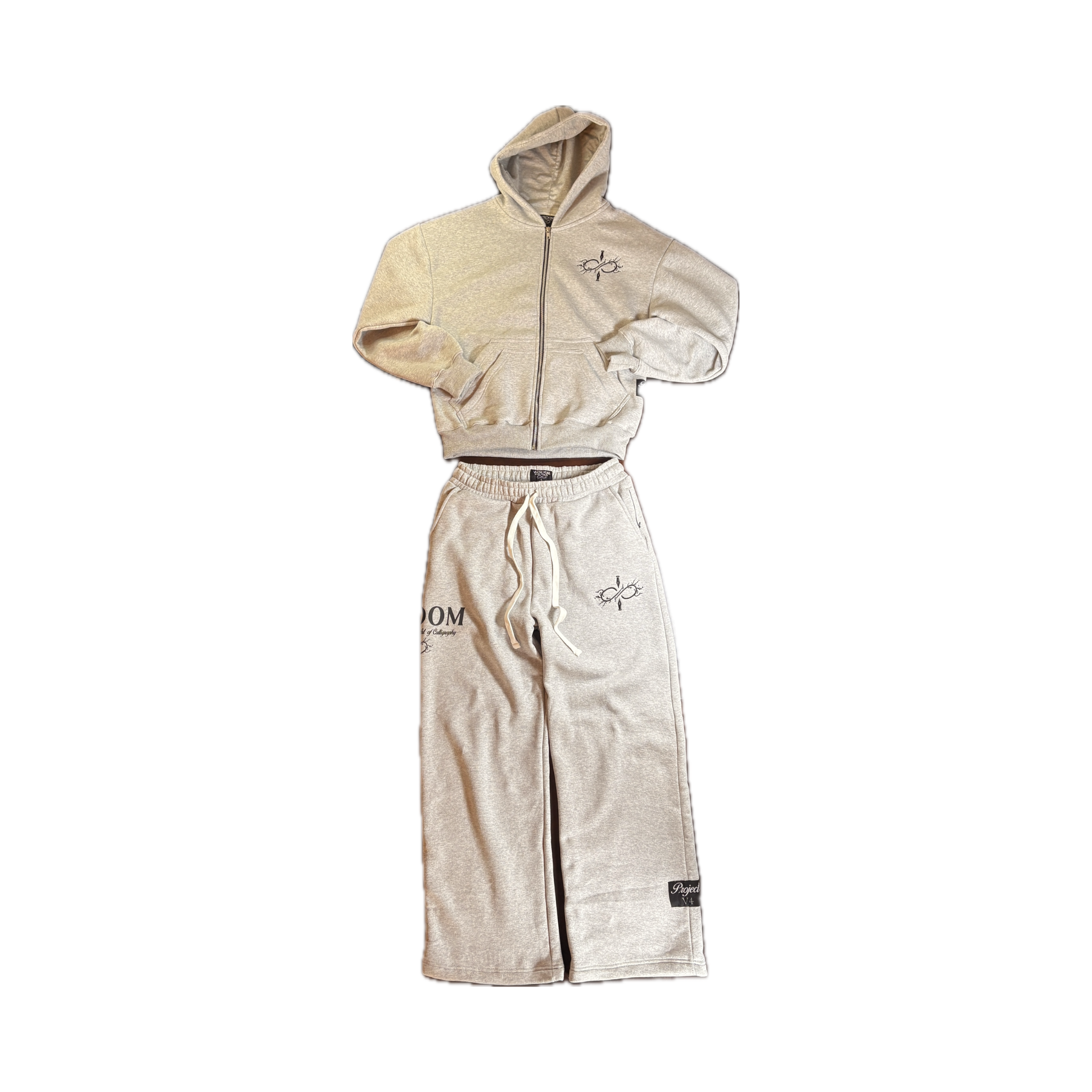 Ash Grey V4 Sweatset