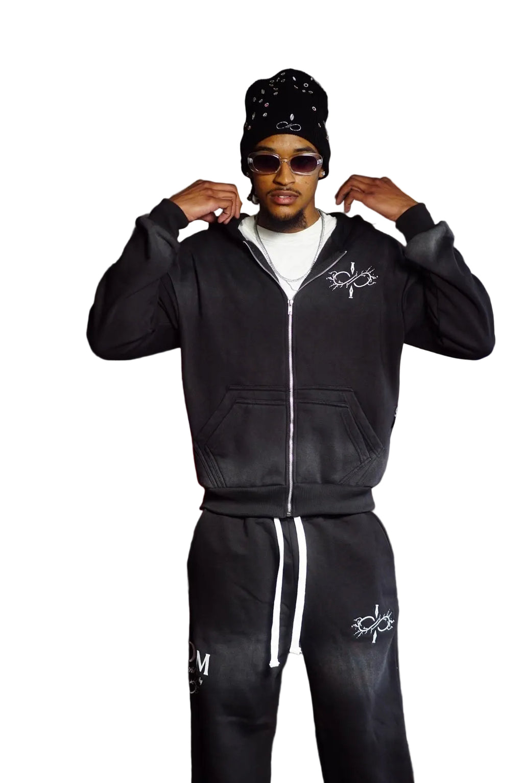 Black V4 Sweatsuit