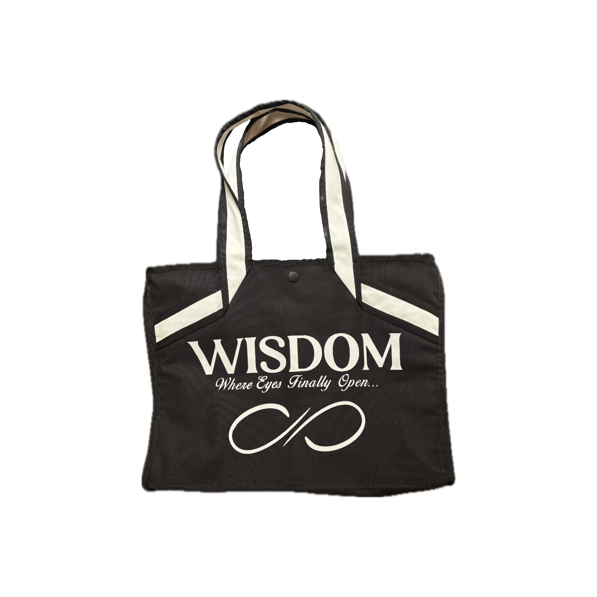 Black Compact Tote Bag