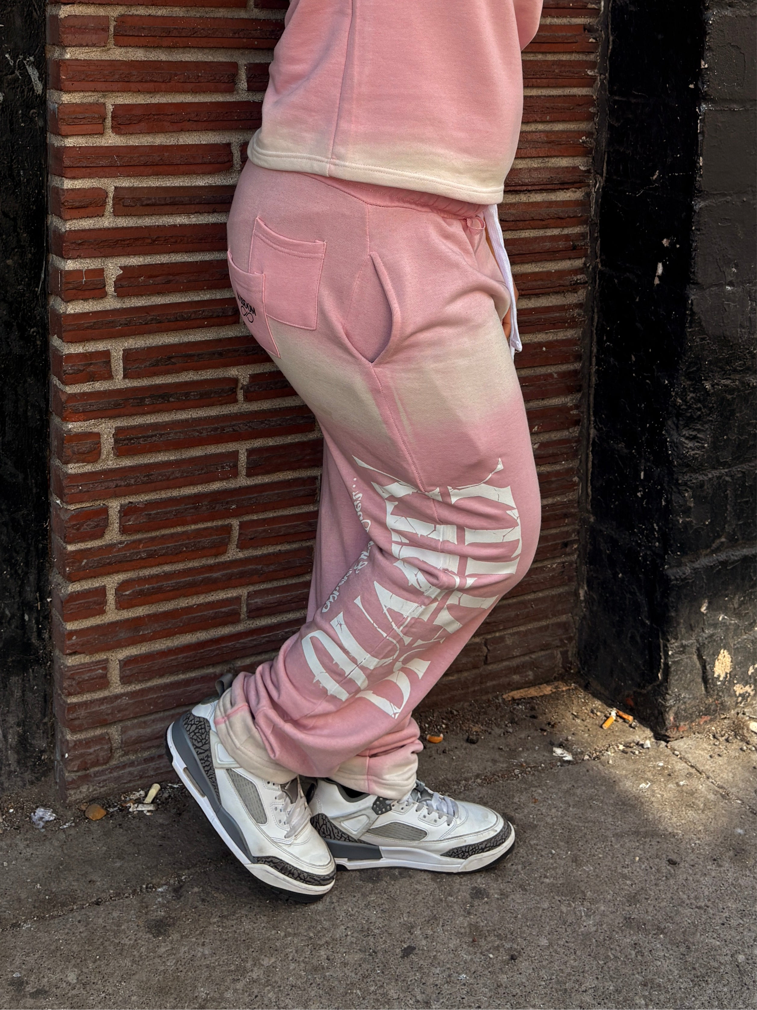 Blossom Pink Duality Sweatpants