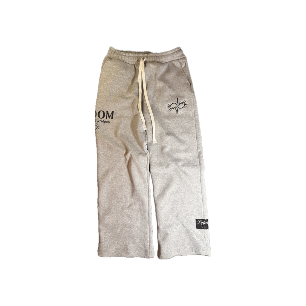 Ash Grey V4 Baggy Sweats