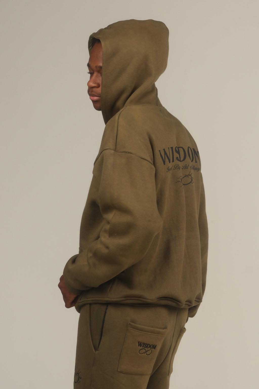 Moss Green V4 Zip-Ups
