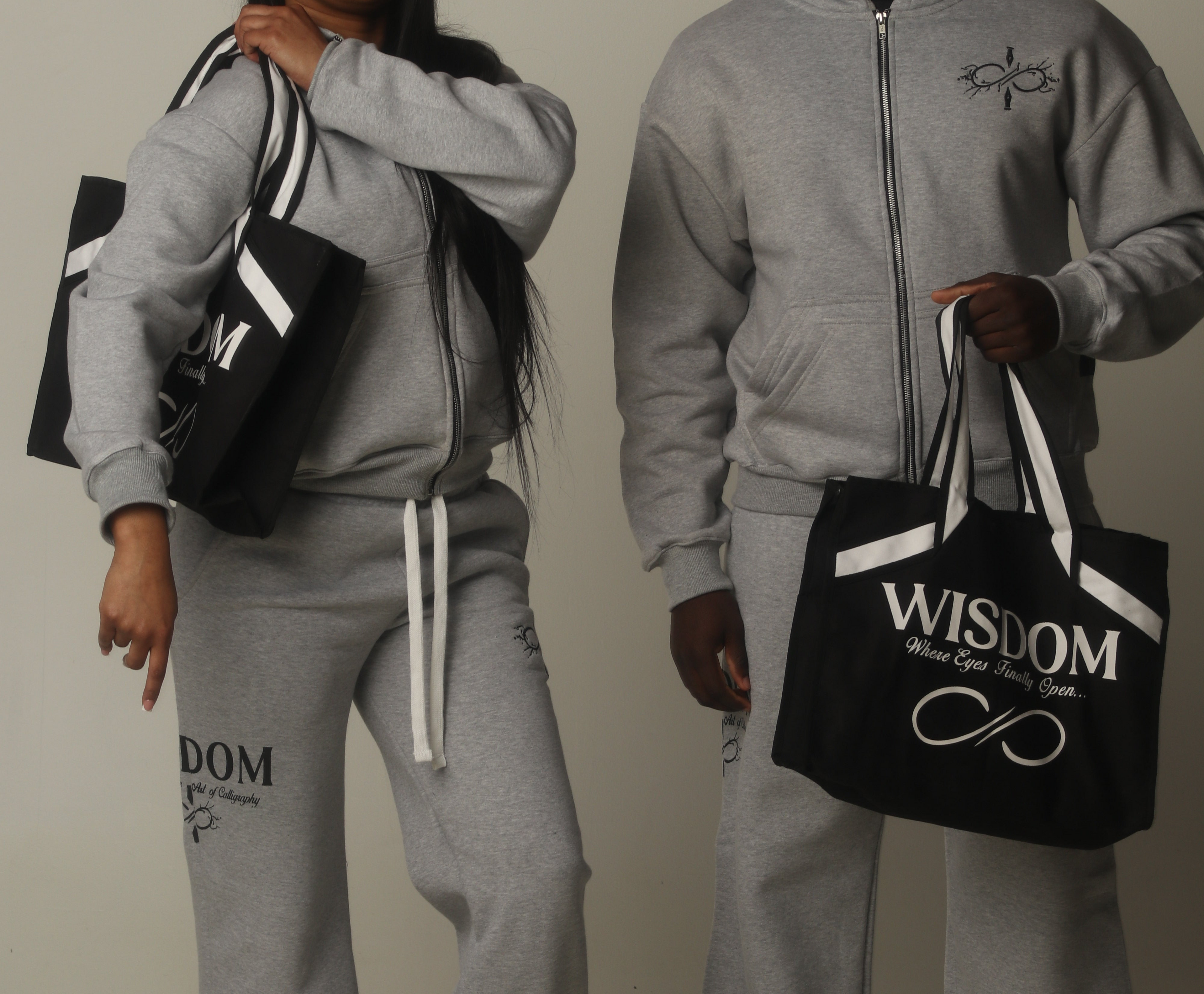 Black Compact Tote Bag