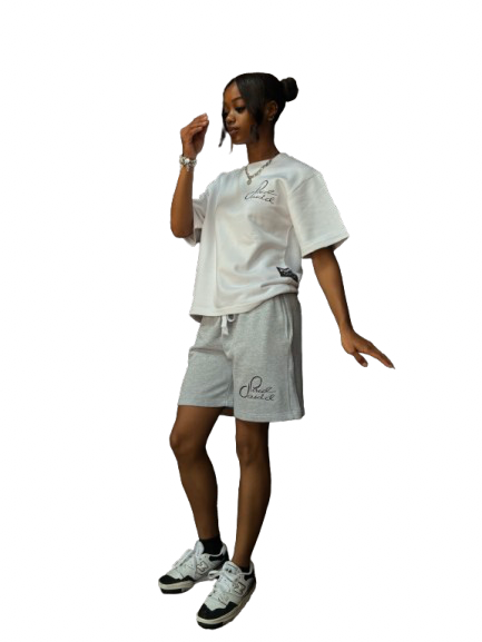 White Duality Tee