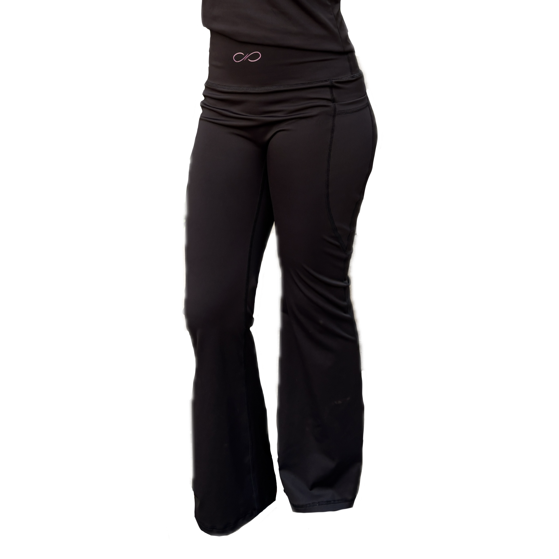 Rosé Flared Leggings